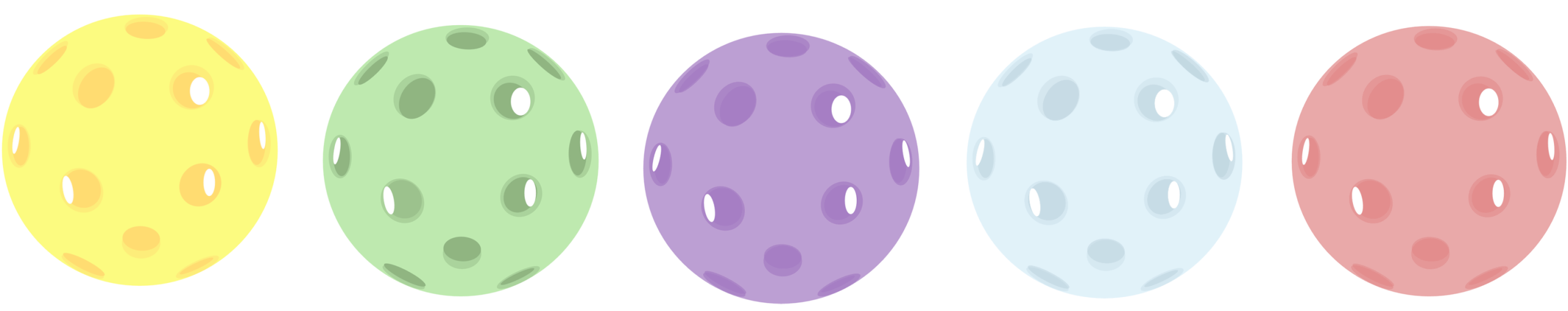 pickleballs